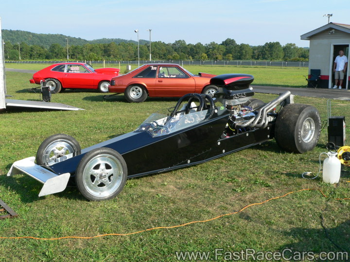 Drag Race Cars > Dragsters > Picture of Black Shorty DRAGSTER